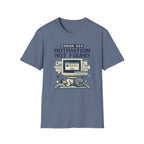 Motivation Not Found T-Shirt - Retro Error 404 Graphic Tee for Gamers & Students