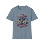 Digital Fitness Invitational T-Shirt - 1989 Retro Gamer Workout Tee