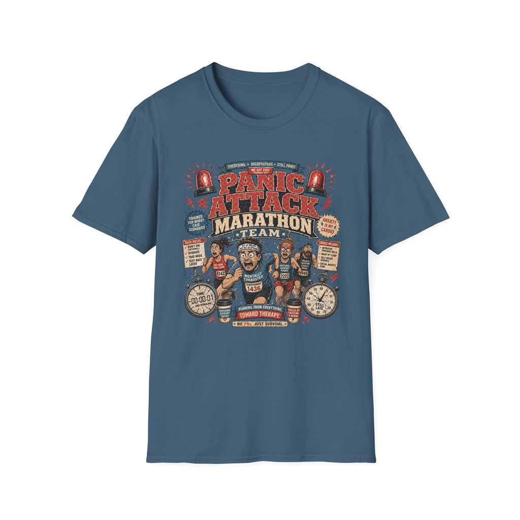 Panic Attack Marathon Team T-Shirt