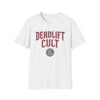 Deadlift Cult T-Shirt - Heavy Lifting Gym Tee with Gothic Logo