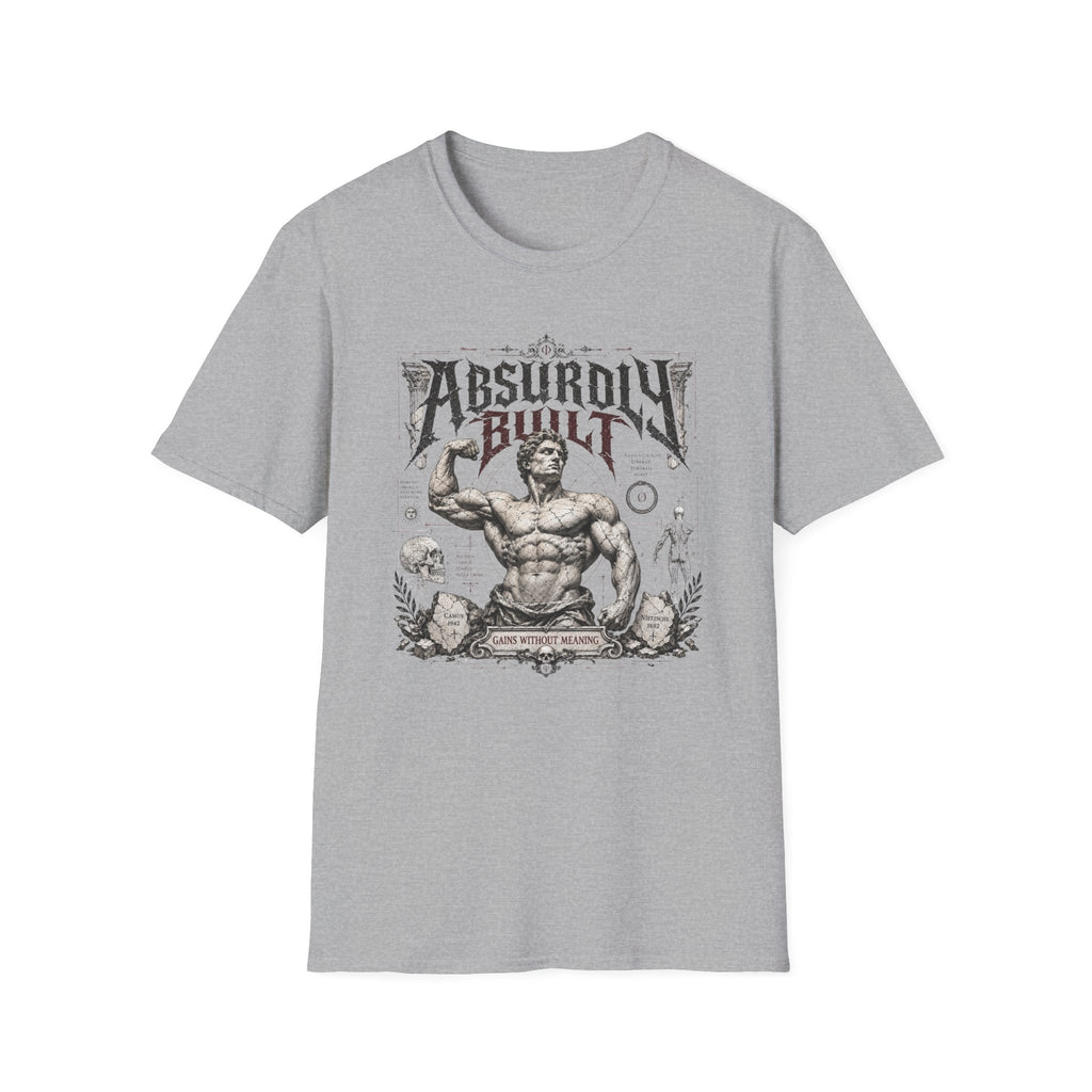 Absurdly Built Muscle Vintage Graphic T-Shirt
