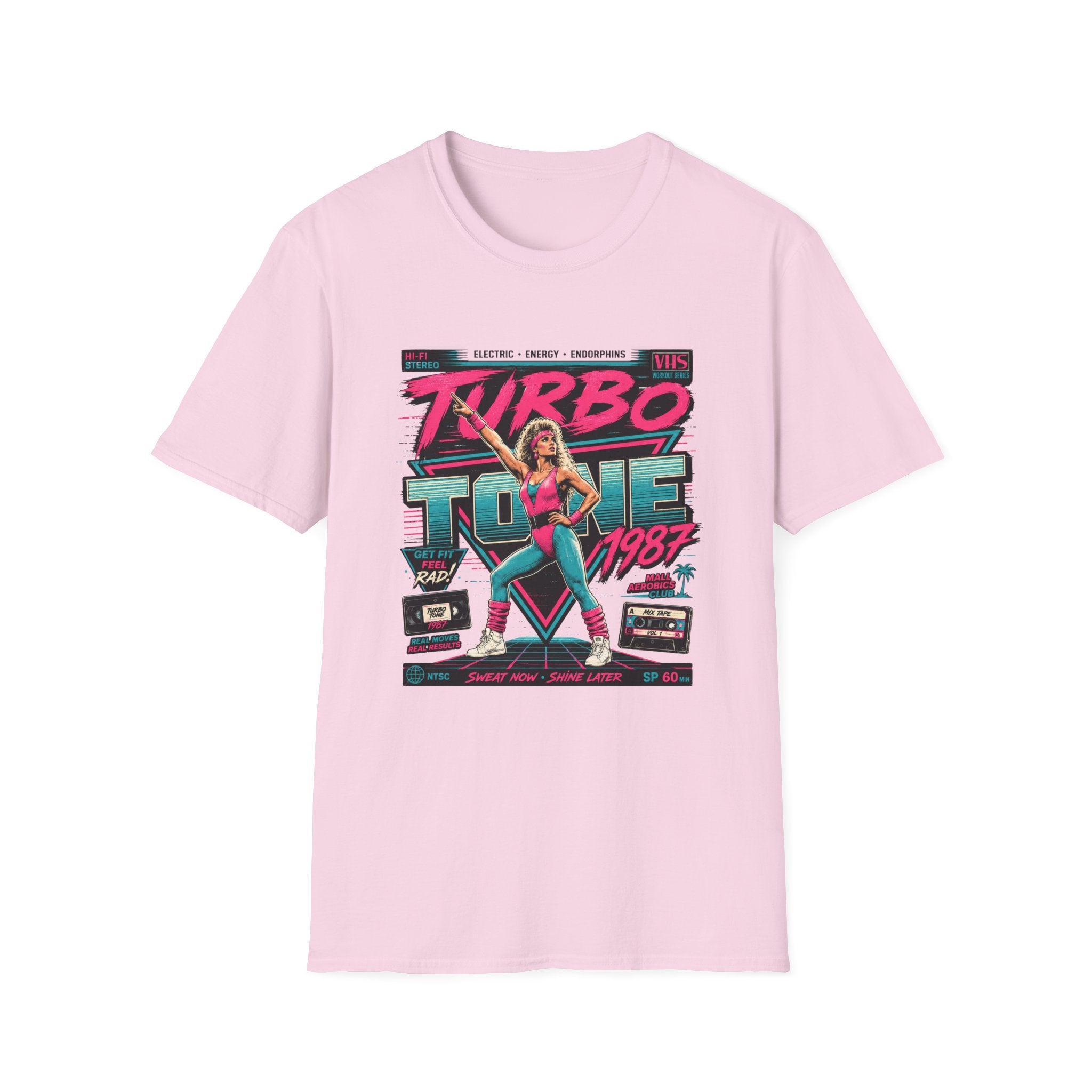 Turbo Toxie 1987 Retro Workout T-Shirt