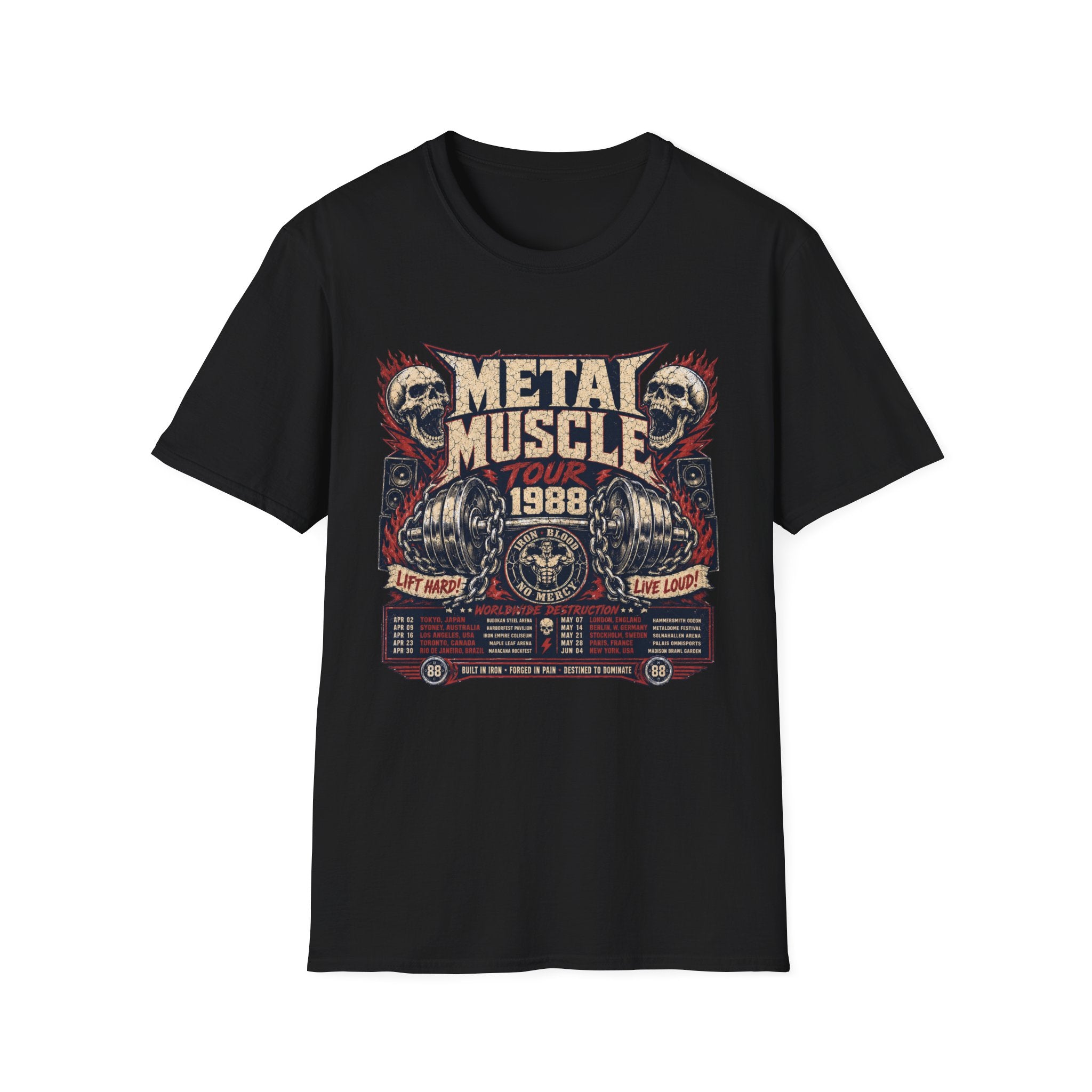 Metal Muscle Tour 1988 T-Shirt