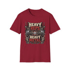 Heavy Reps Heavy Metal T-Shirt - Weightlifting Gym Tee