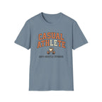 'Casual Athlete' Coffee & Anti-Hustle Fitness Graphic Tee