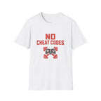No Cheat Codes T-Shirt - Gamer & Fitness Mashup Tee
