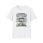Motivation Not Found T-Shirt - Retro Error 404 Graphic Tee for Gamers & Students