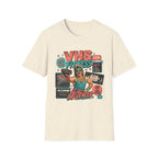 VHS Fitness Retro T-Shirt - "Influencer" 80s Workout Vintage Tee