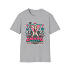Cardio Queen T-Shirt - Women’s Fitness Champion Graphic Tee