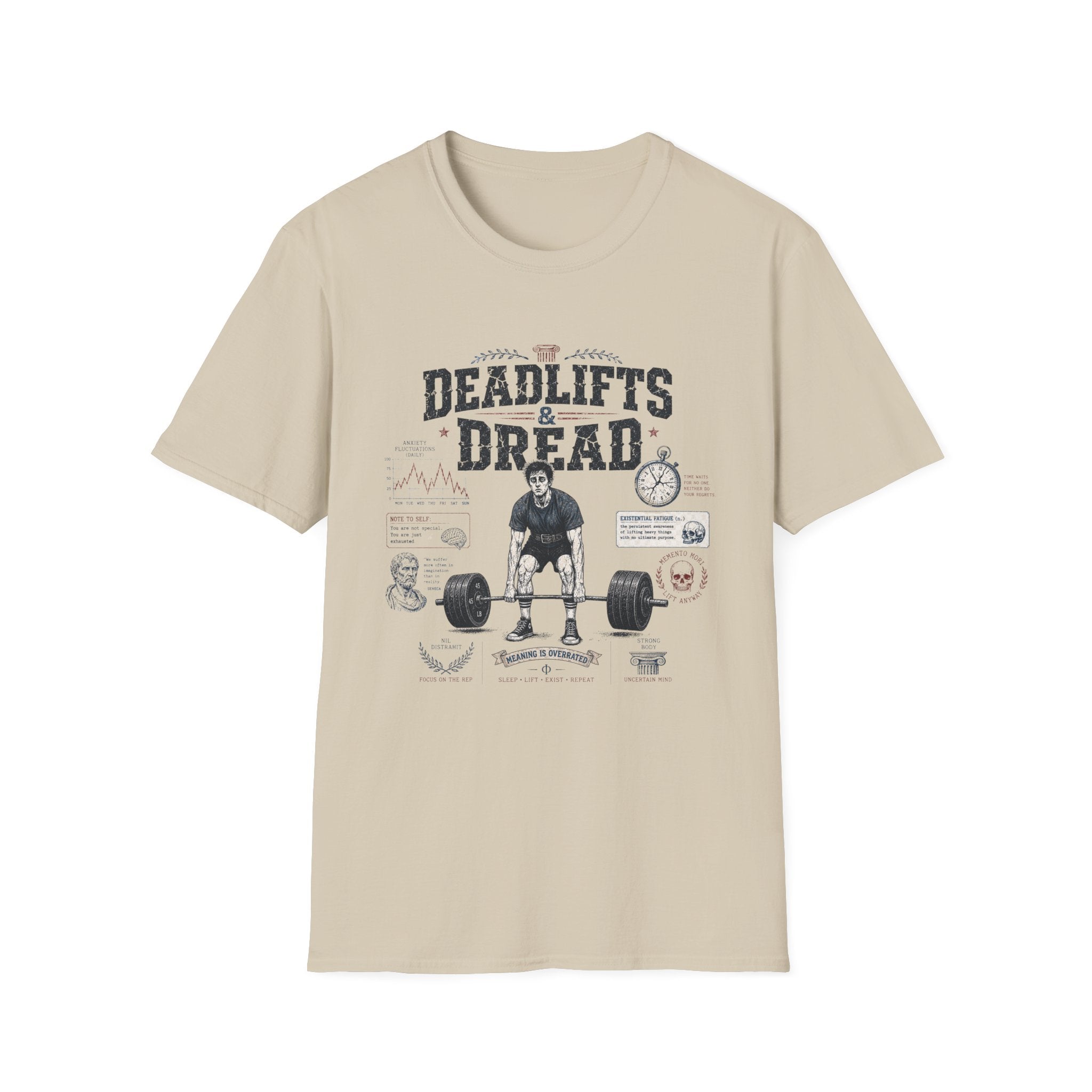 Deadlifts & Dread Weightlifting T-Shirt