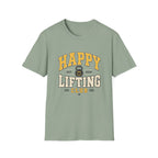 Happy Lifting Club T-Shirt – Kettlebell Gym Workout Tee