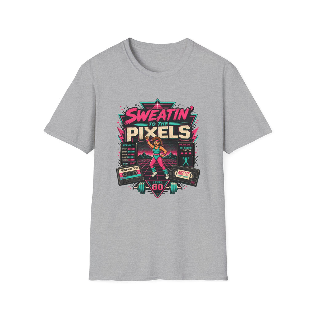 Sweatin' to the Pixels T-Shirt