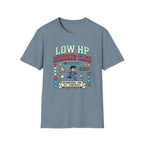 Low HP Running Club T-Shirt - Retro Video Game Gamer Tee