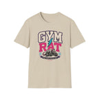 Gym Rat T‑Shirt - Retro Lightning Fitness Tee for Gym Lovers