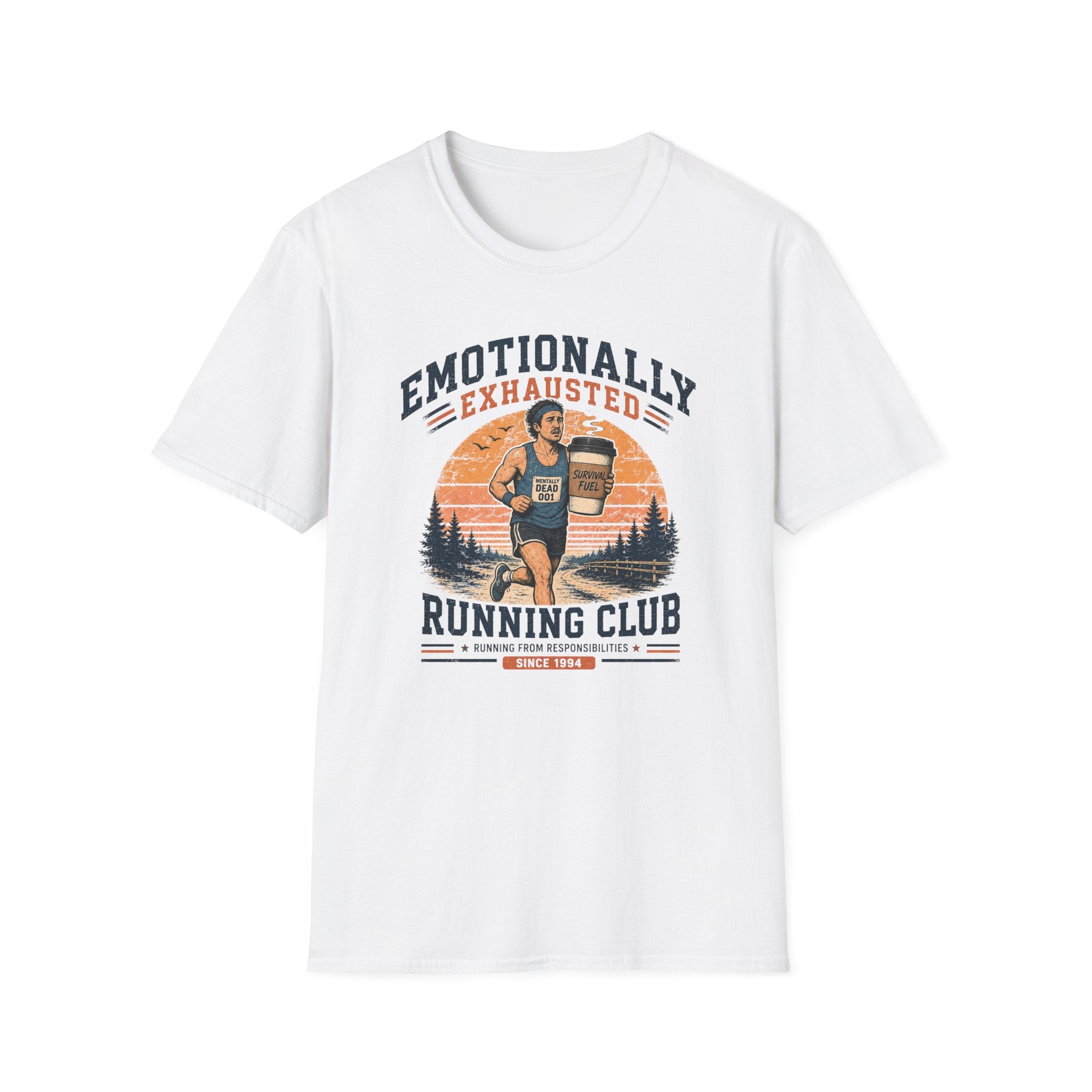 Emotionally Exhausted Running Club T-Shirt