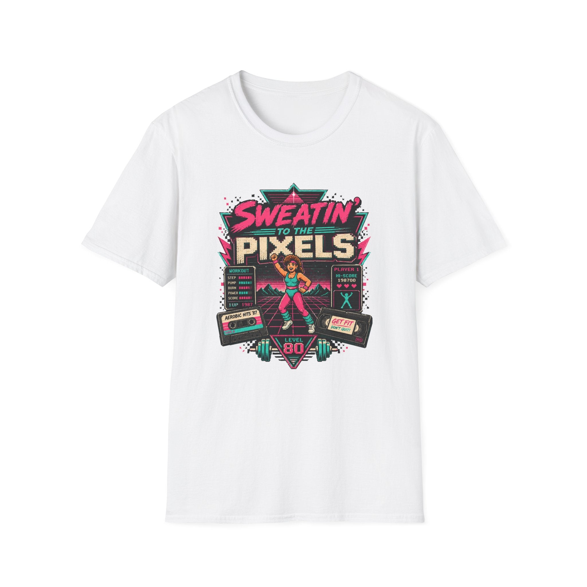 Sweatin' to the Pixels T-Shirt