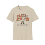 'Casual Athlete' Coffee & Anti-Hustle Fitness Graphic Tee