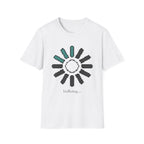 Loading Sun Pixel Tee - "buffering..." Retro Tech Graphic T-Shirt