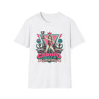 Cardio Queen T-Shirt - Women’s Fitness Champion Graphic Tee
