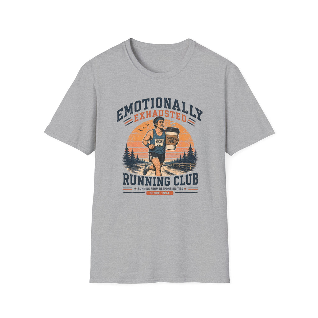 Emotionally Exhausted Running Club T-Shirt