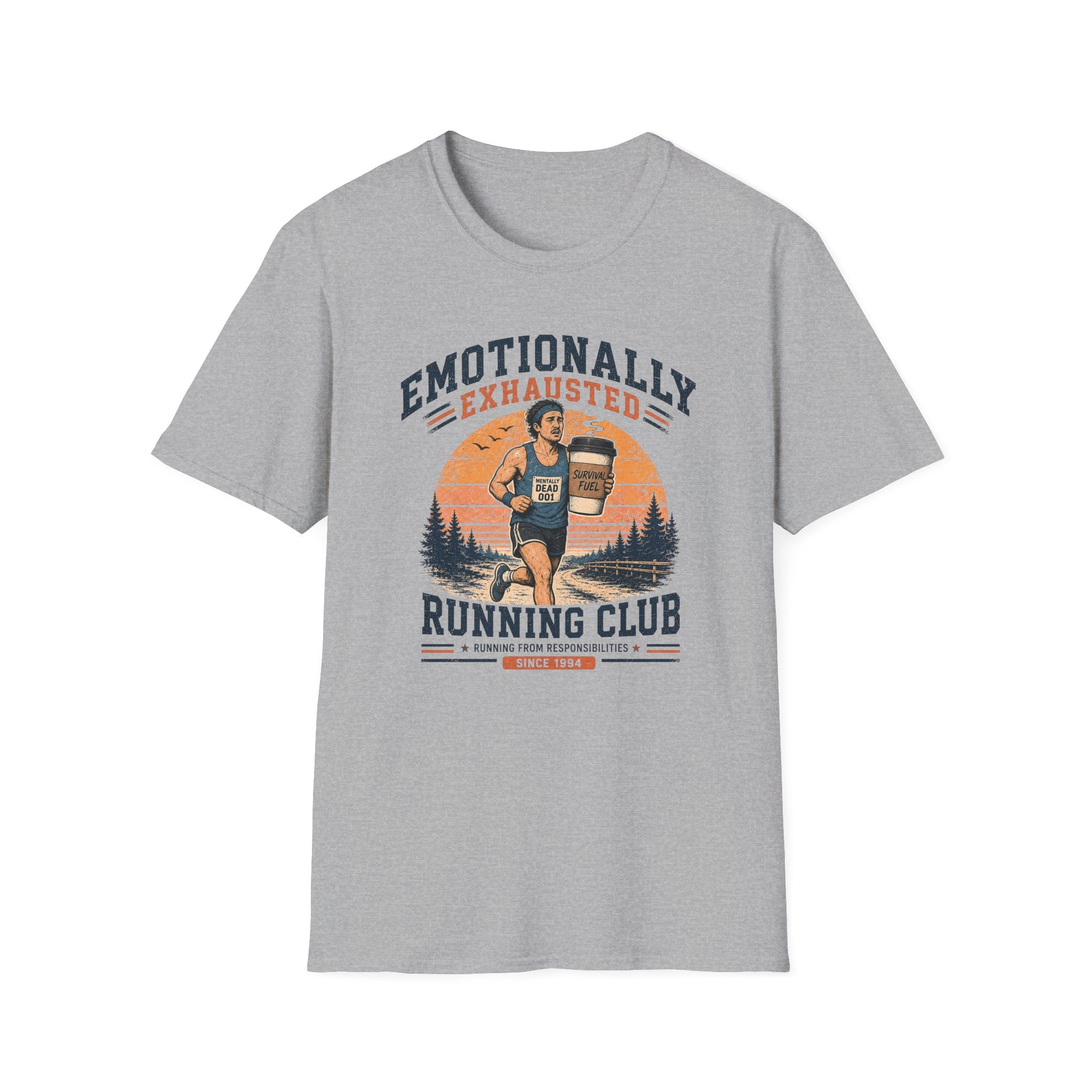 Emotionally Exhausted Running Club T-Shirt