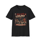 Killer Leg Day T-Shirt  "No Pain, No Escape" Gym Workout Tee