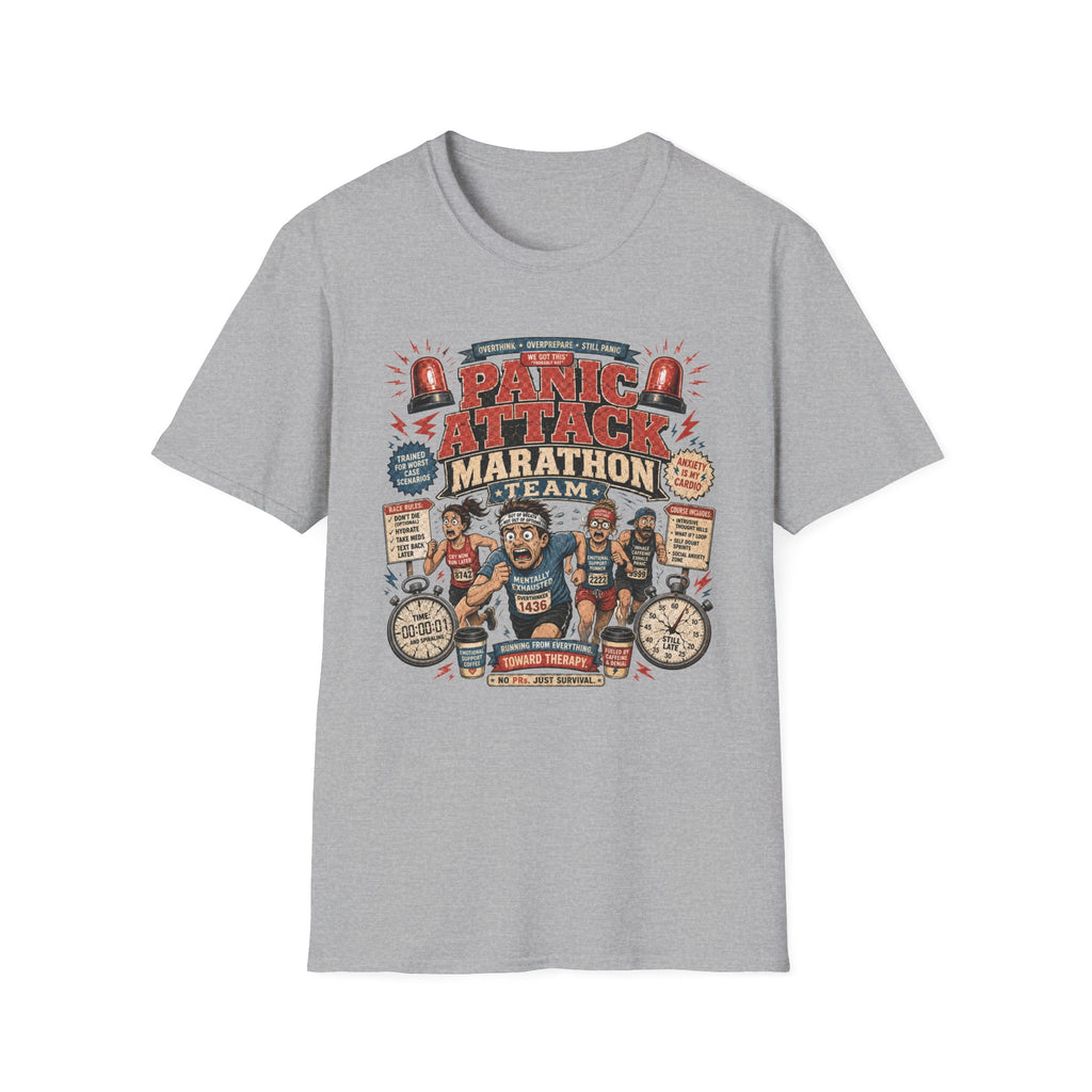 Panic Attack Marathon Team T-Shirt
