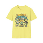 Happy Lifting Club T-Shirt- Cute Gym Animal Weightlifting Tee