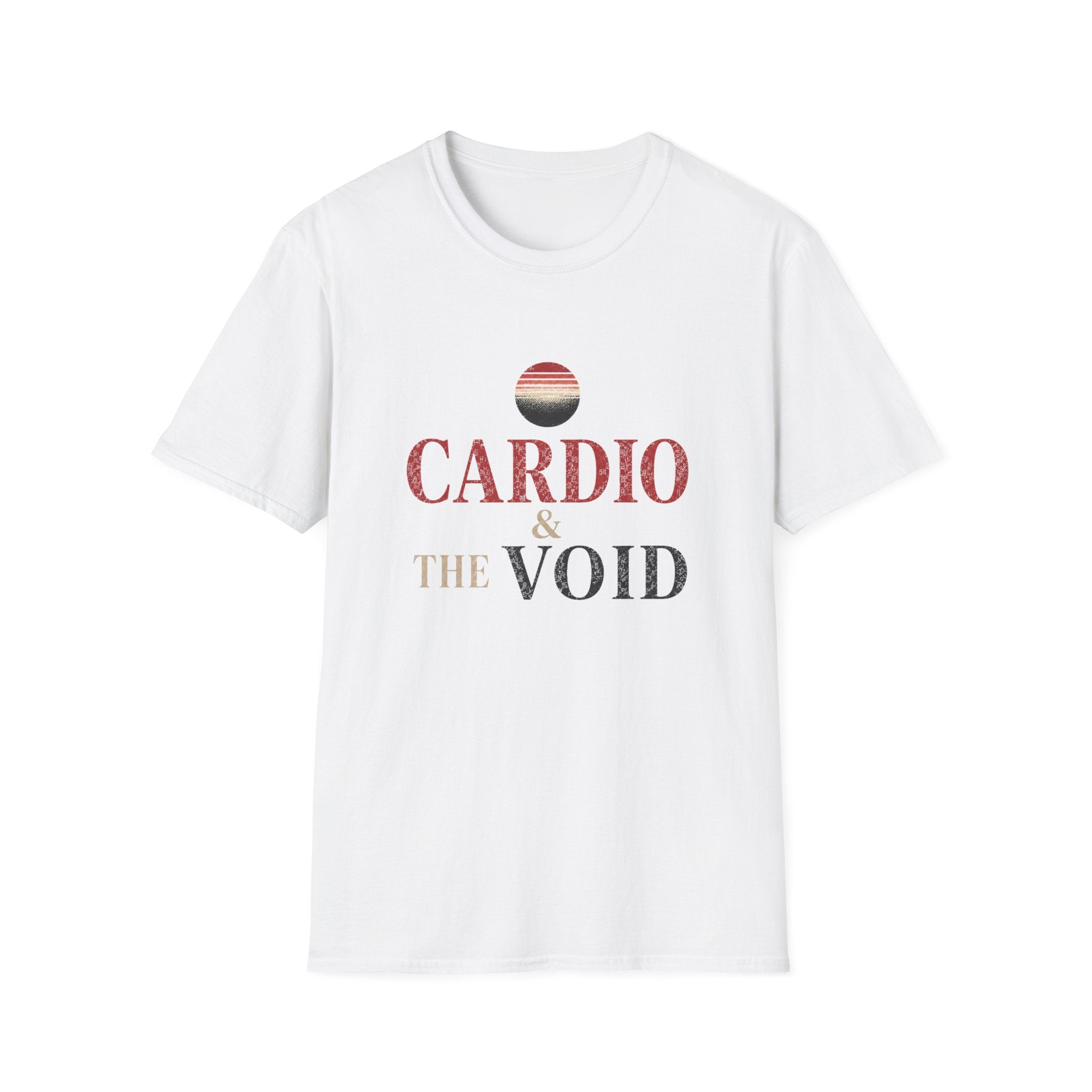 Cardio & the Void T-Shirt - Funny Workout Tee for Gym Lovers