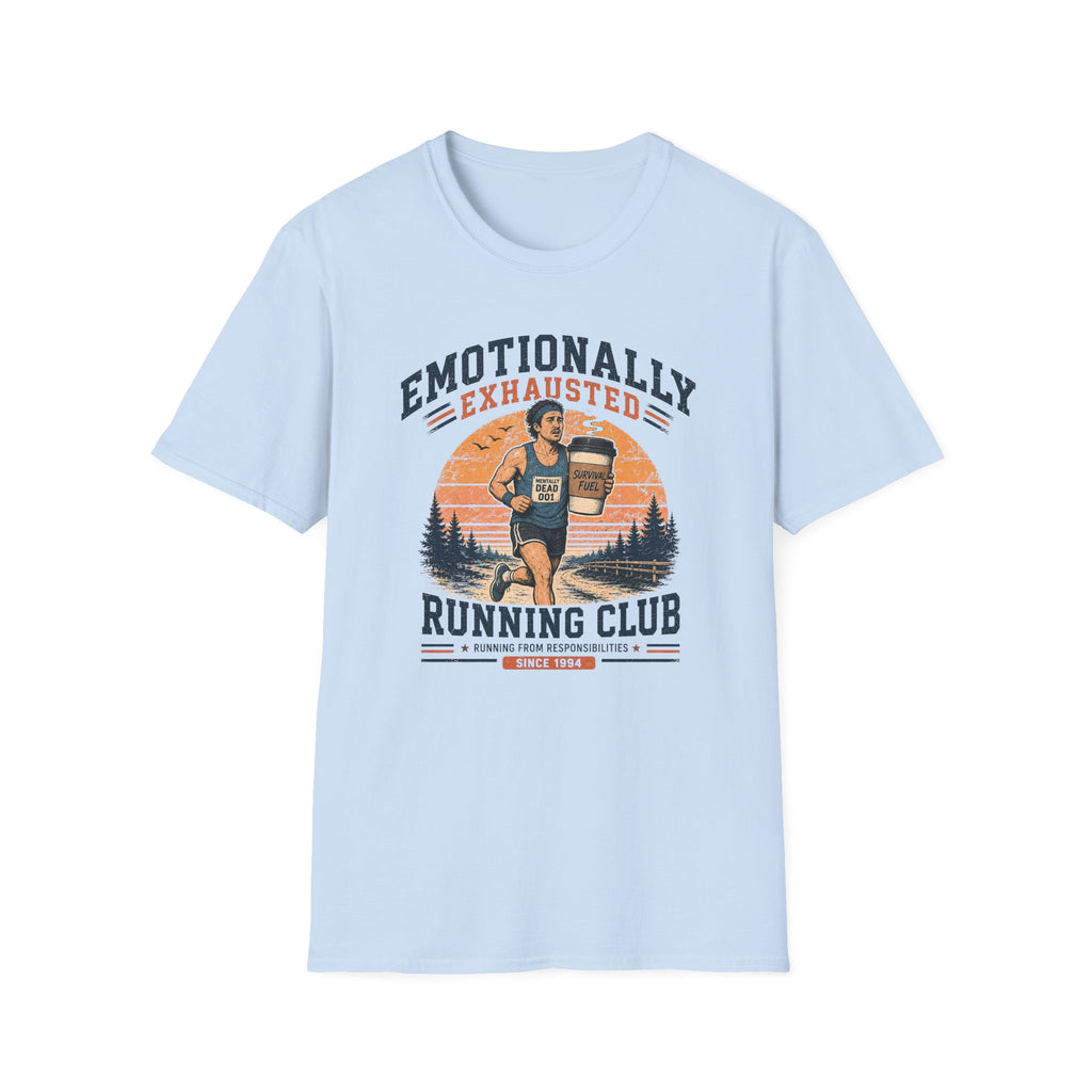 Emotionally Exhausted Running Club T-Shirt