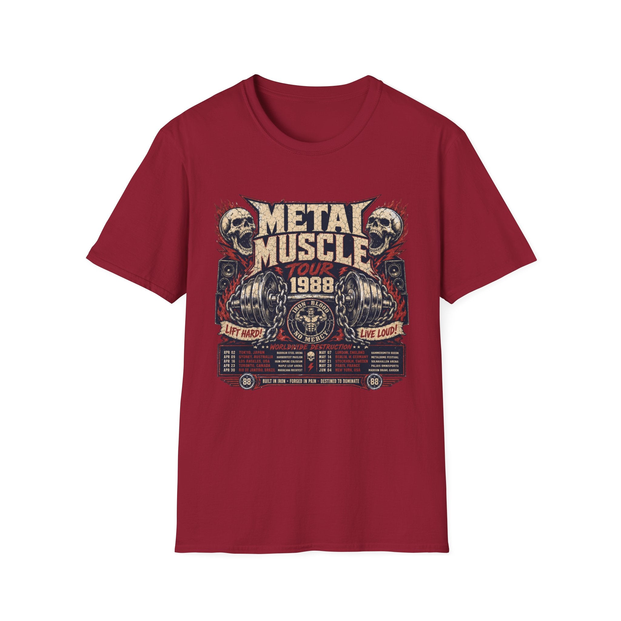 Metal Muscle Tour 1988 T-Shirt