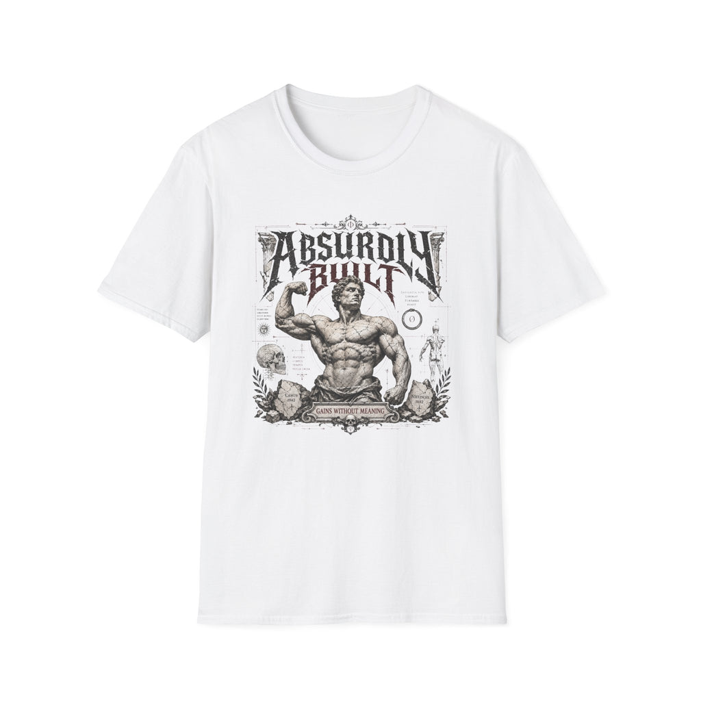 Absurdly Built Muscle Vintage Graphic T-Shirt