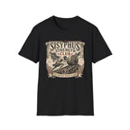 Sisyphus Strength Club T-Shirt - Mythology Gym Motivation Tee