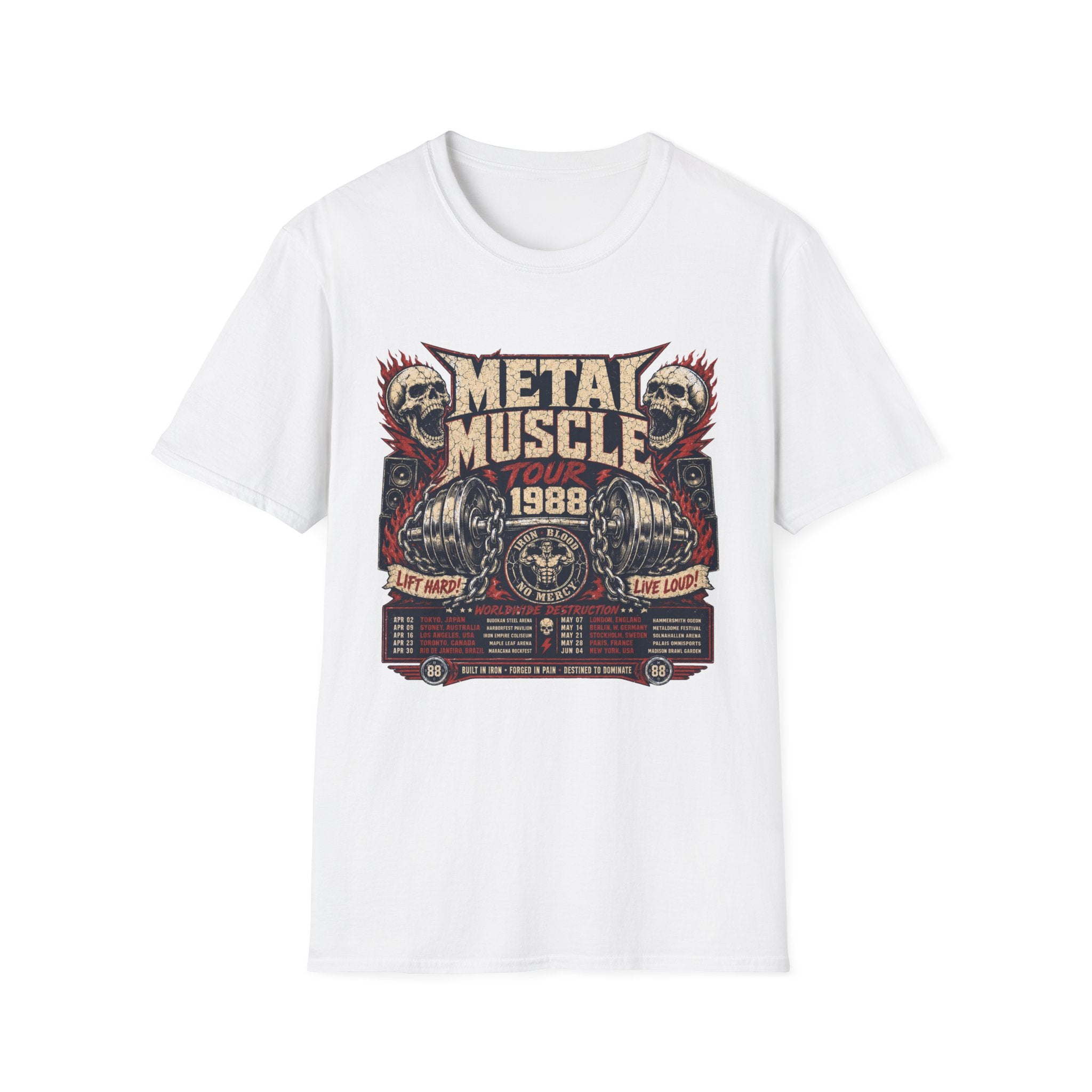 Metal Muscle Tour 1988 T-Shirt