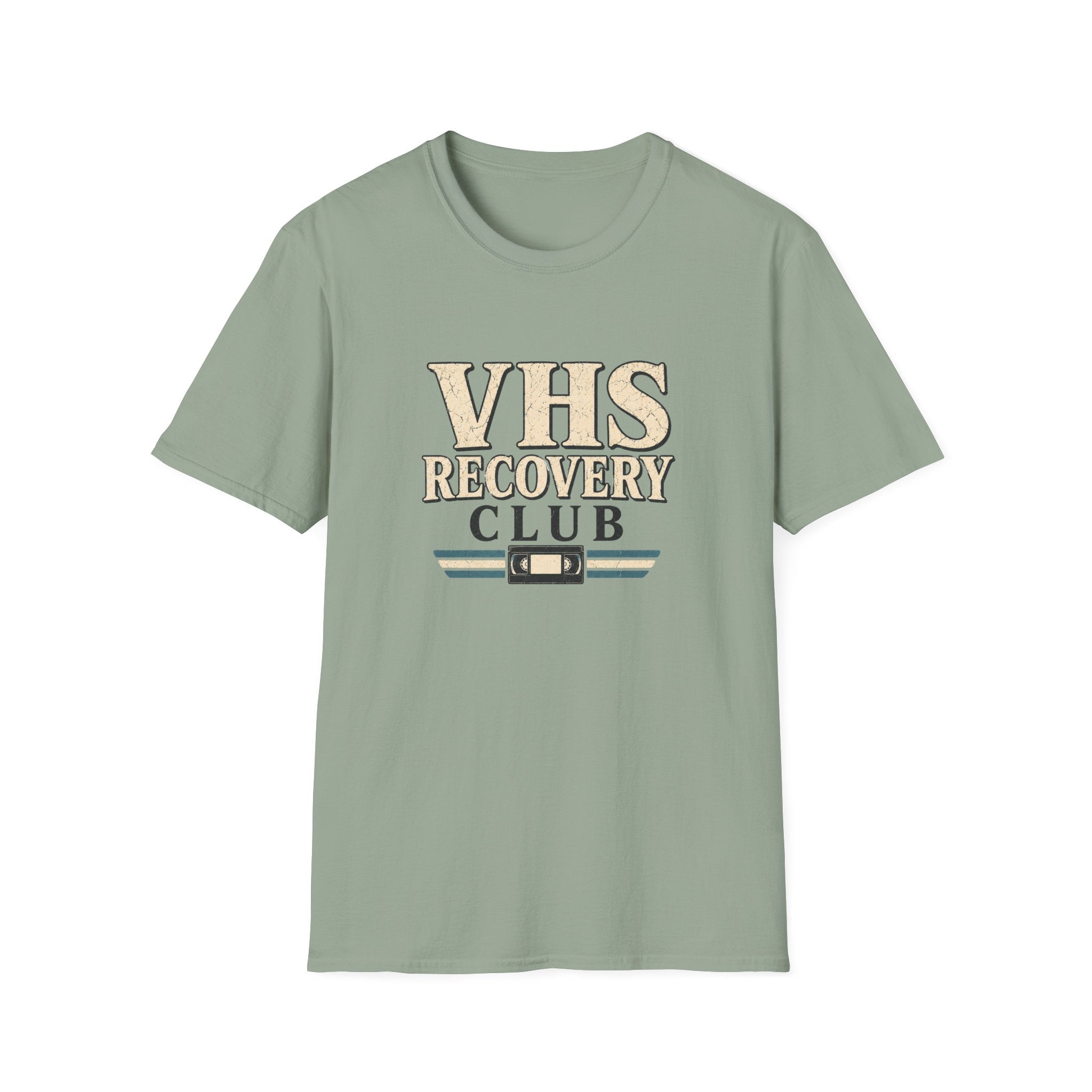 VHS Recovery Club T‑Shirt - Retro VHS Tape Nostalgia Tee