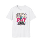 Gym Rat T‑Shirt - Retro Lightning Fitness Tee for Gym Lovers