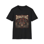 Deadlift Cult T-Shirt - Heavy Metal Gym Tee for Weightlifting Fans