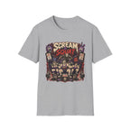 Scream & Squat Tee - Horror Workout Graphic T-Shirt