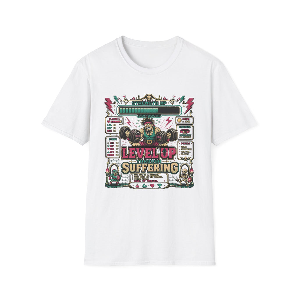 Level Up Suffering Gym T-Shirt
