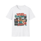 VHS Fitness Retro T-Shirt - "Influencer" 80s Workout Vintage Tee