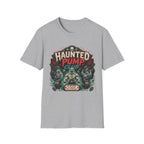Haunted Pump Club T-Shirt - Vintage Halloween Horror Gym Tee