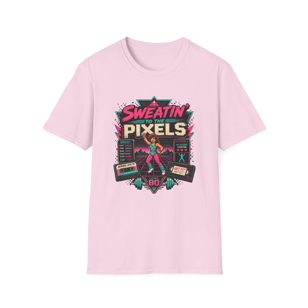 Sweatin' to the Pixels T-Shirt