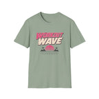 Workout Wave T-Shirt - Retro 80s Vaporwave Fitness Tee