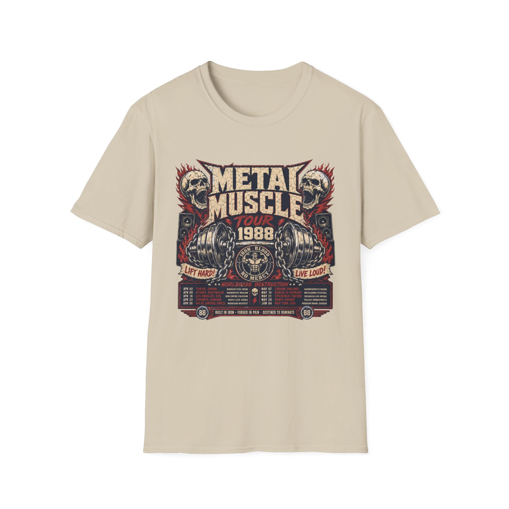 Metal Muscle Tour 1988 T-Shirt