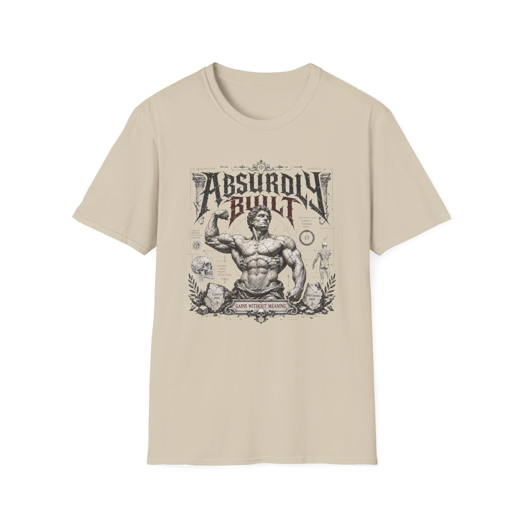 Absurdly Built Muscle Vintage Graphic T-Shirt