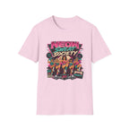 Neon Sweat Society T-Shirt - 80s Retro Fitness Tee
