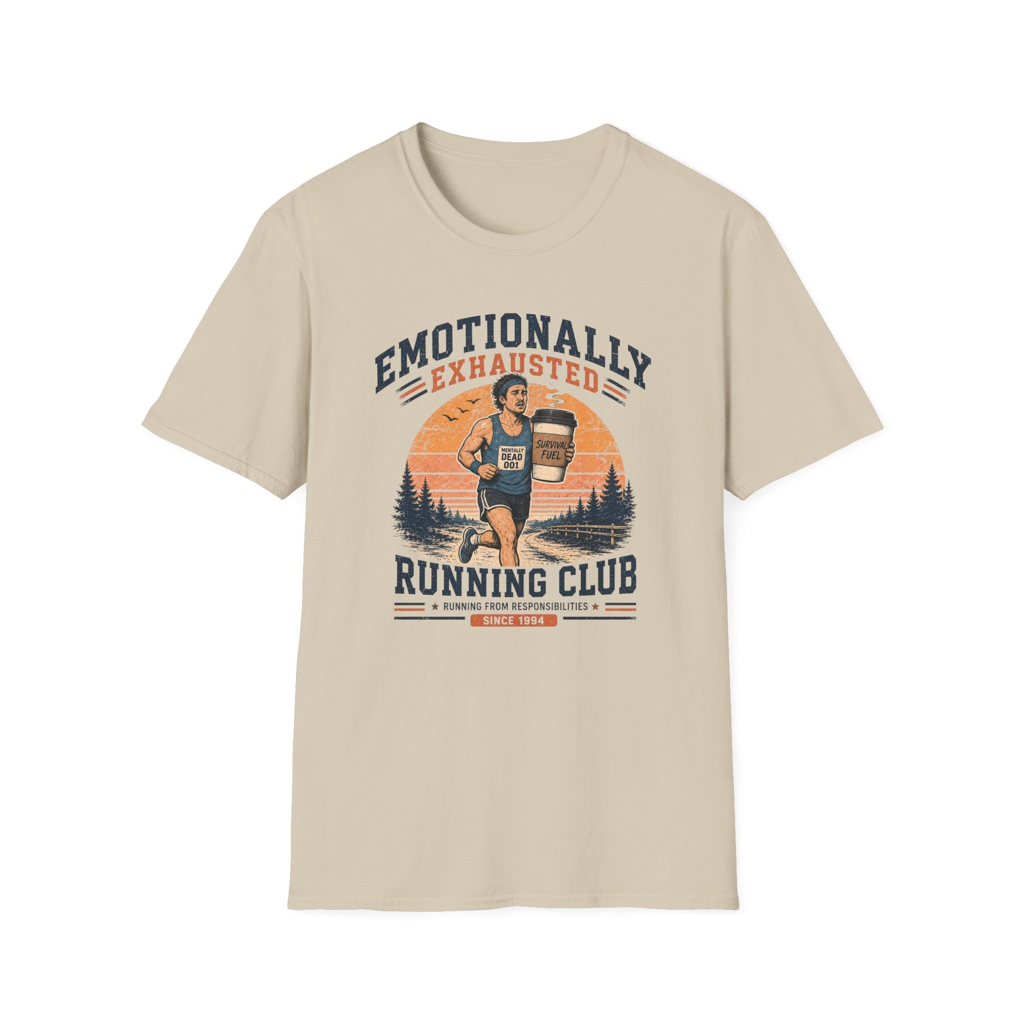Emotionally Exhausted Running Club T-Shirt