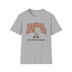'Casual Athlete' Coffee & Anti-Hustle Fitness Graphic Tee
