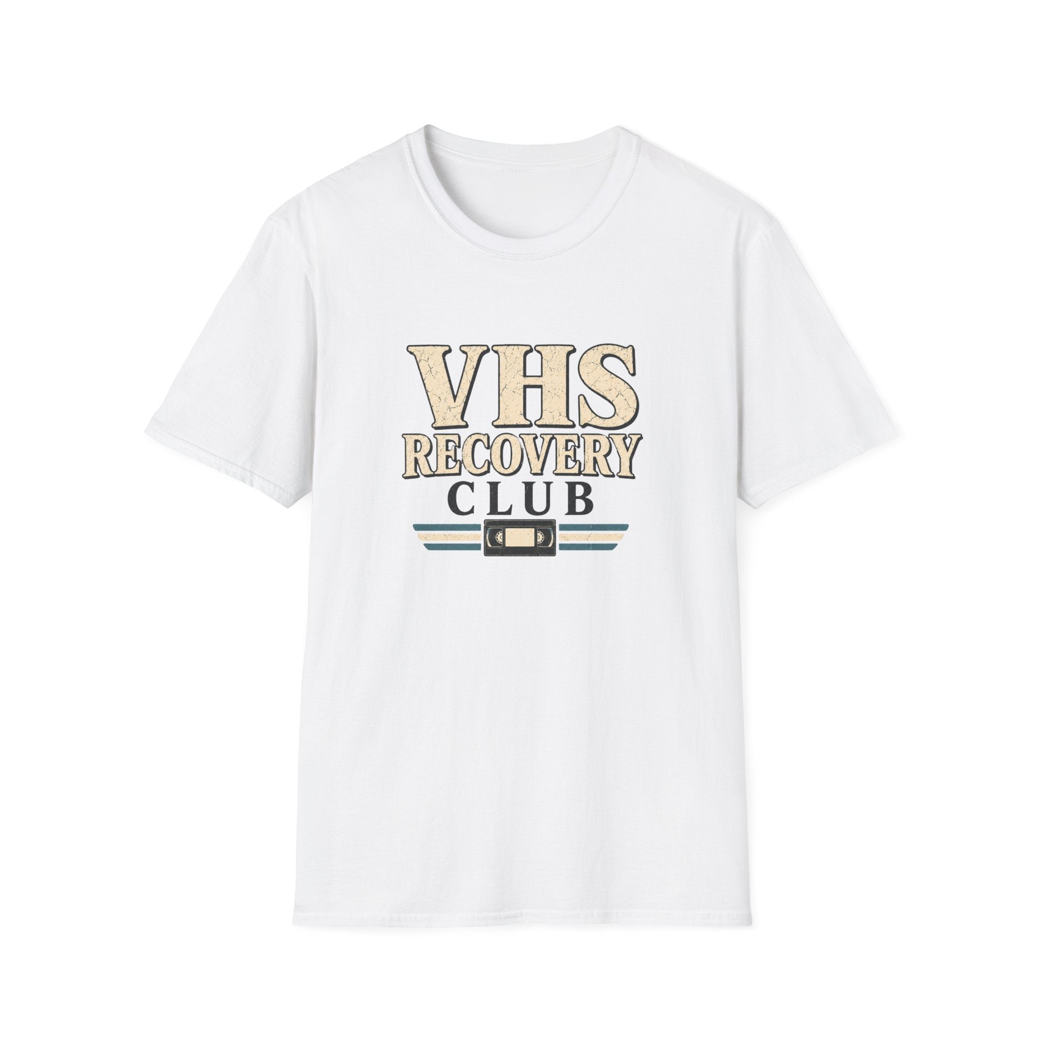 VHS Recovery Club T‑Shirt - Retro VHS Tape Nostalgia Tee