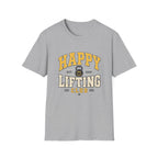 Happy Lifting Club T-Shirt – Kettlebell Gym Workout Tee
